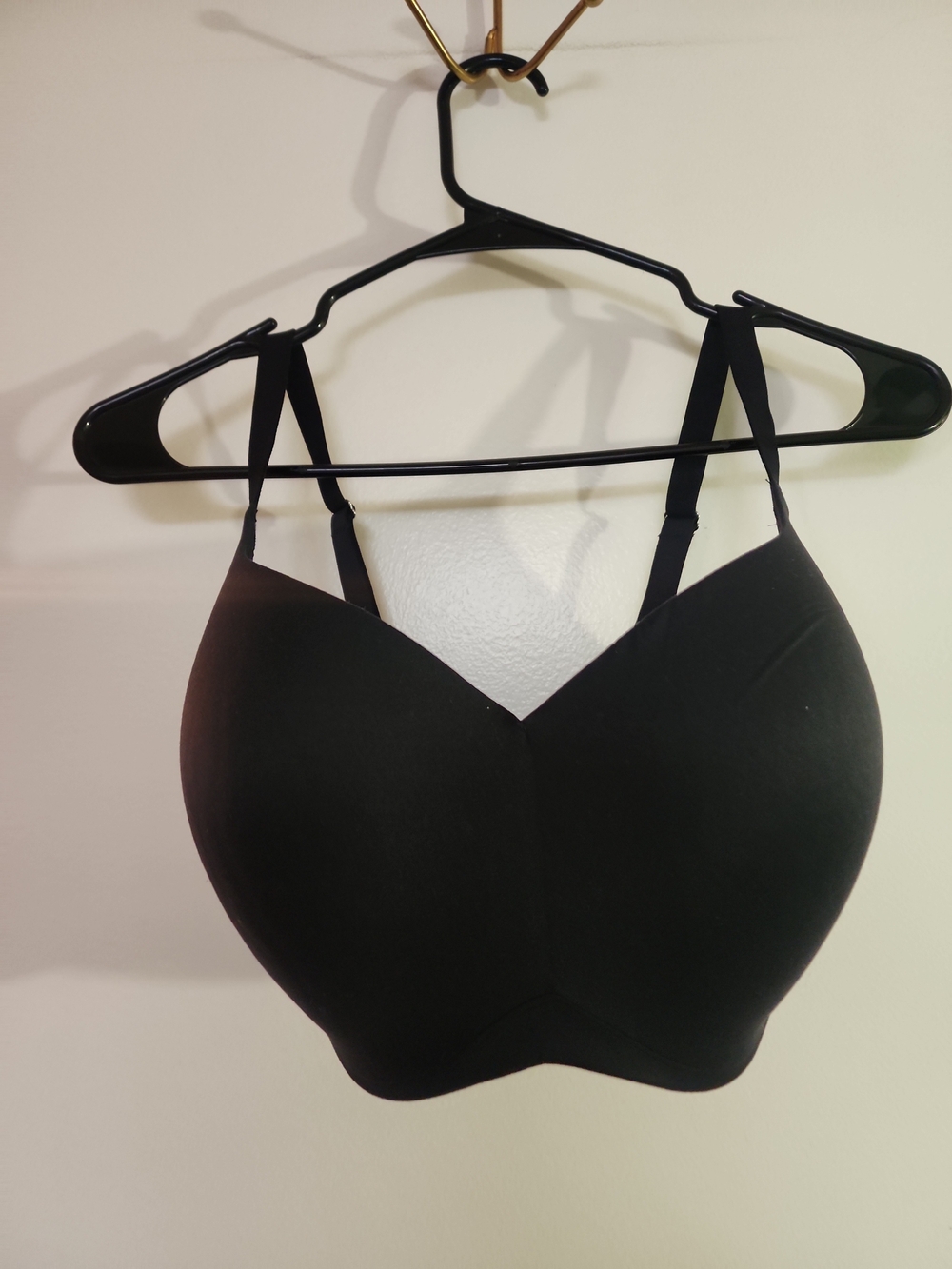 Savage X Fenty Everyday Black Wirefree Seamless Demi Smooth Support Bra